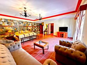 A seating area at Hotel Jotam