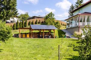 Budova, kde se vila nachází