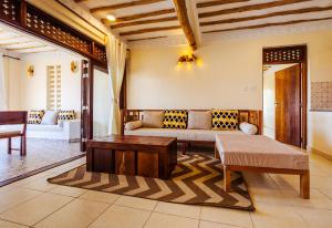 Χώρος καθιστικού στο Munje Beach Villas