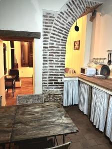 Χώρος καθιστικού στο Bonita casita rural Cazalla de la Sierra