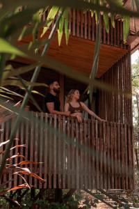 Majutusasutuse Hamadryade Lodge külastajad