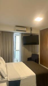 Hotel e Residencia Sequoia客房内的一张或多张床位