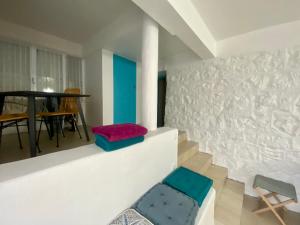 Posezení v ubytování Appartement en face des plages Cap d Ail