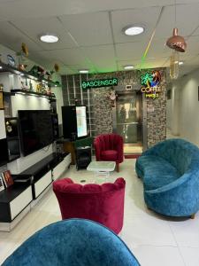 Setusvæði á Hotel Plateros