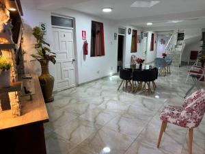 Setusvæði á Hotel Plateros