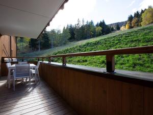 Balkón nebo terasa v ubytování Superbe 3 pièces avec parking, wifi, proche pistes et commerces - FR-1-356-506