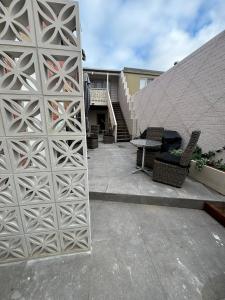 Το κτήριο όπου στεγάζεται  ο ξενώνας