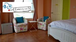 Katil atau katil-katil dalam bilik di Lover's Bay