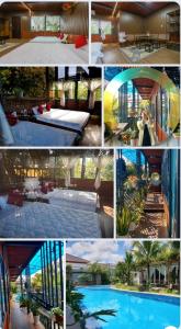 Πισίνα στο ή κοντά στο Boss cà phê & Homestay Nguyên căn