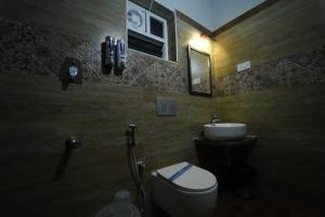 Koupelna v ubytování Hotel Peppers