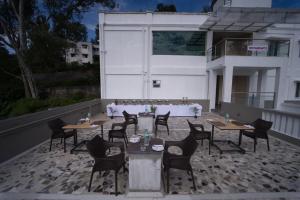Balkón nebo terasa v ubytování Hotel Peppers
