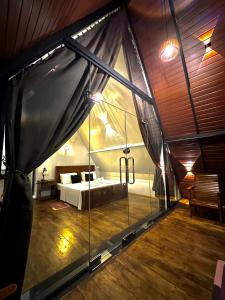 Area soggiorno di Rustic Cottages Udawalawe