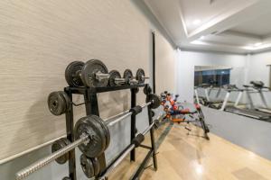Fitness centrum a/nebo fitness zařízení v ubytování Hotel One Abbottabad