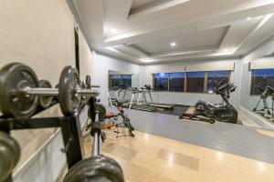 Fitness centrum a/nebo fitness zařízení v ubytování Hotel One Abbottabad