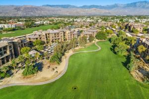 an aerial view of a golf course at a resort at The Westin Desert Willow Villas, Palm Desert in Palm Desert
