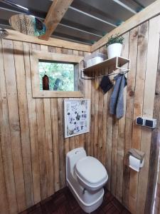 Koupelna v ubytování Privat Glamping Spielberg