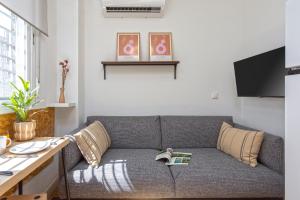 Μια τηλεόραση ή/και κέντρο ψυχαγωγίας στο Sunstay Center Flat I Arroyo De La Miel