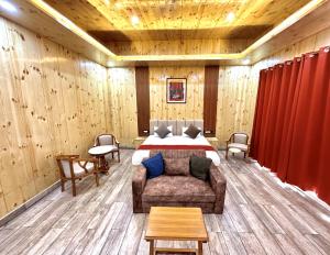 Posezení v ubytování Pine Country Resort