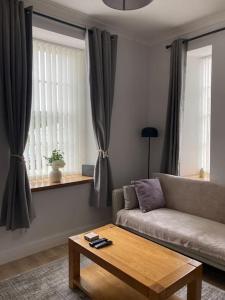 One bedroom Flat in Dingwall的休息区