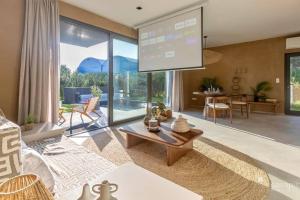 Et opholdsområde på Gite SIWA pour 2 personnes