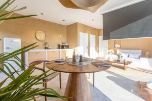 Køkken eller tekøkken på Gite SIWA pour 2 personnes