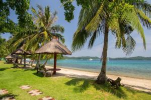 Landskap semula jadi dekat dengan resort