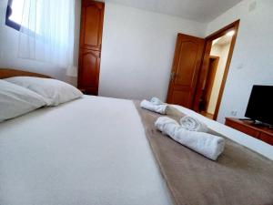 Postel nebo postele na pokoji v ubytování TARA Vila Rajak