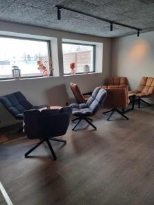 Posezení v ubytování Verdde Hotel Lakselv