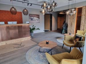 Posezení v ubytování Verdde Hotel Lakselv
