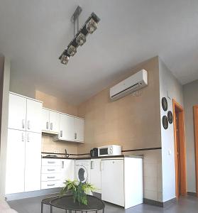 Kuchyňa alebo kuchynka v ubytovaní Apartamentos MalagaSol