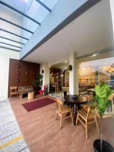 Posezení v ubytování Hotel Pantes Semarang