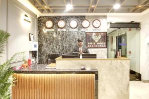 Vstupní hala nebo recepce v ubytování Hotel Applewood Palace - Near Delhi International Airport With - free Airport Drop