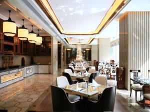 Χώρος καθιστικού στο Xian Jue Vu Hotel