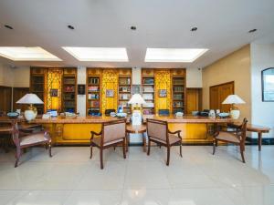 Posezení v ubytování Culture Plaza Hotel