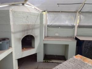 En eller flere køjesenge i et værelse på The Olive Forest Garden Loft