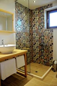Kúpeľňa v ubytovaní Arktos Hotel