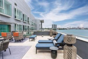 Zona de estar de Radisson Blu Anchorage Hotel