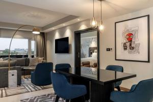 Μια τηλεόραση ή/και κέντρο ψυχαγωγίας στο Radisson Blu Anchorage Hotel