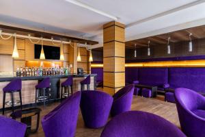 Zona de estar de Radisson Blu Anchorage Hotel