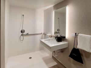 Koupelna v ubytování Sleep Inn Oakbrook Terrace - Chicago + 37 fotografií