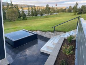 Zahrada ubytování Holt Villa