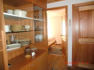 Kuchyň nebo kuchyňský kout v ubytování Chalet Grazia