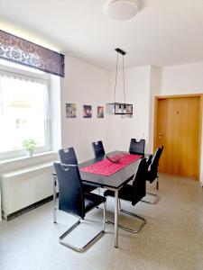 Posezení v ubytování Apartement für 6 Personen in Magdeburg, L