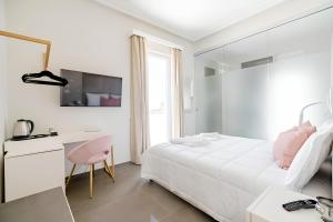 Ένα ή περισσότερα κρεβάτια σε δωμάτιο στο Shoruq