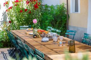 Jídlo v prázdninového domu nebo okolí