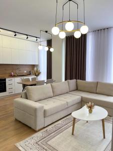 Η κουζίνα ή μικρή κουζίνα στο Boulevard Apartment