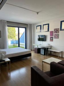Posezení v ubytování Park Hotel Residence