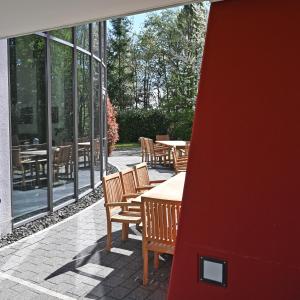 Balkón nebo terasa v ubytování Hotel und Kongresszentrum Wanderath