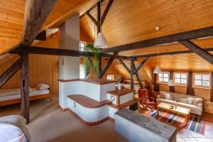 Posezení v ubytování Loft 18 - mit Sauna-