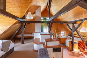 Posezení v ubytování Loft 18 - mit Sauna-